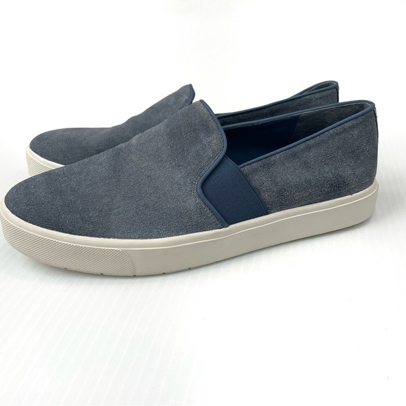 Vince Blair blue suede slip on sneaker size 7 women’s - Picture 1 of 8